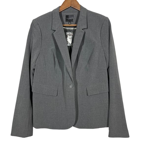 NEW! The Limited Blazer Single Button Career Gray - 14 - Picture 1 of 6